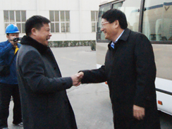 市委常委、高新區(qū)黨工委書記佘春明到沃爾華集團(tuán)考察調(diào)研工作